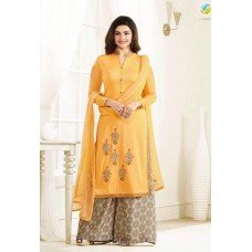 5734 YELLOW KASEESH PRACHI GALAXY DESIGNER ANARKALI DRESS